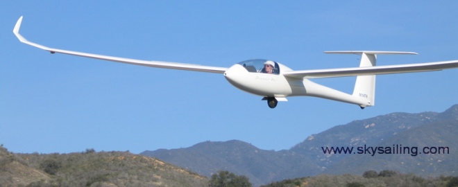 Introductory Sailplane Flight,  Warner Springs